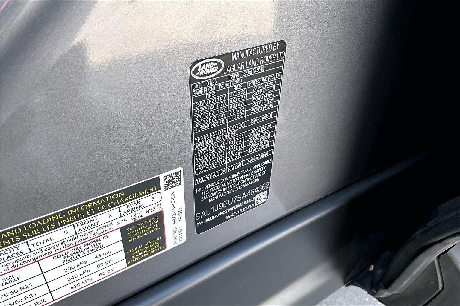 2025 Land Rover Range Rover Sport S