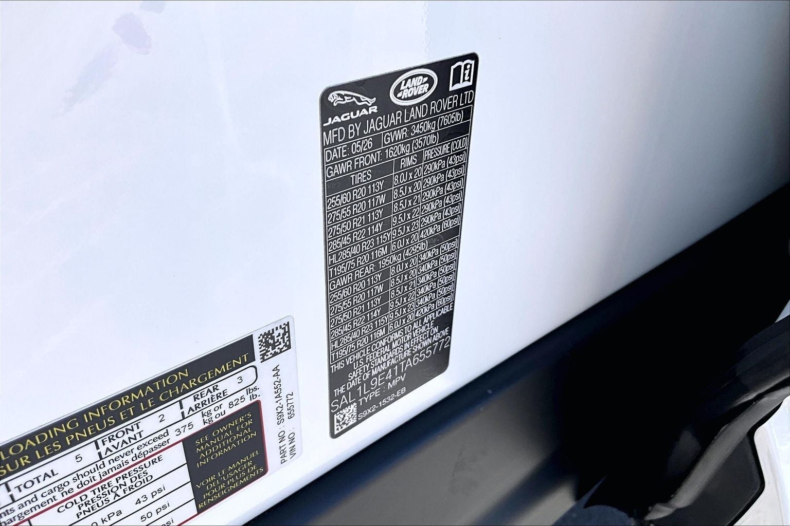 2026 Land Rover Range Rover Sport Plug-in Hybrid Dynamic SE