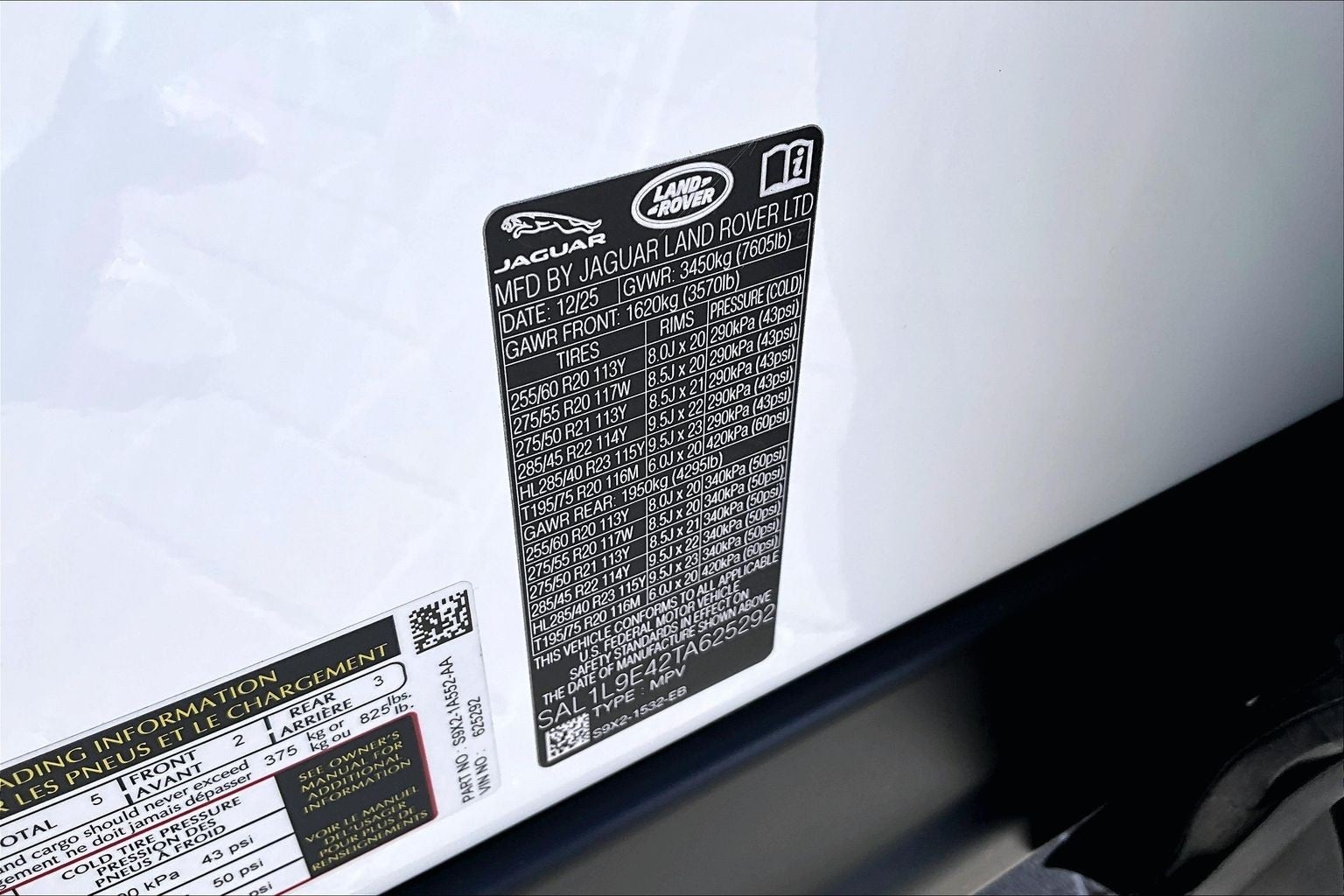 2026 Land Rover Range Rover Sport Plug-in Hybrid Dynamic SE