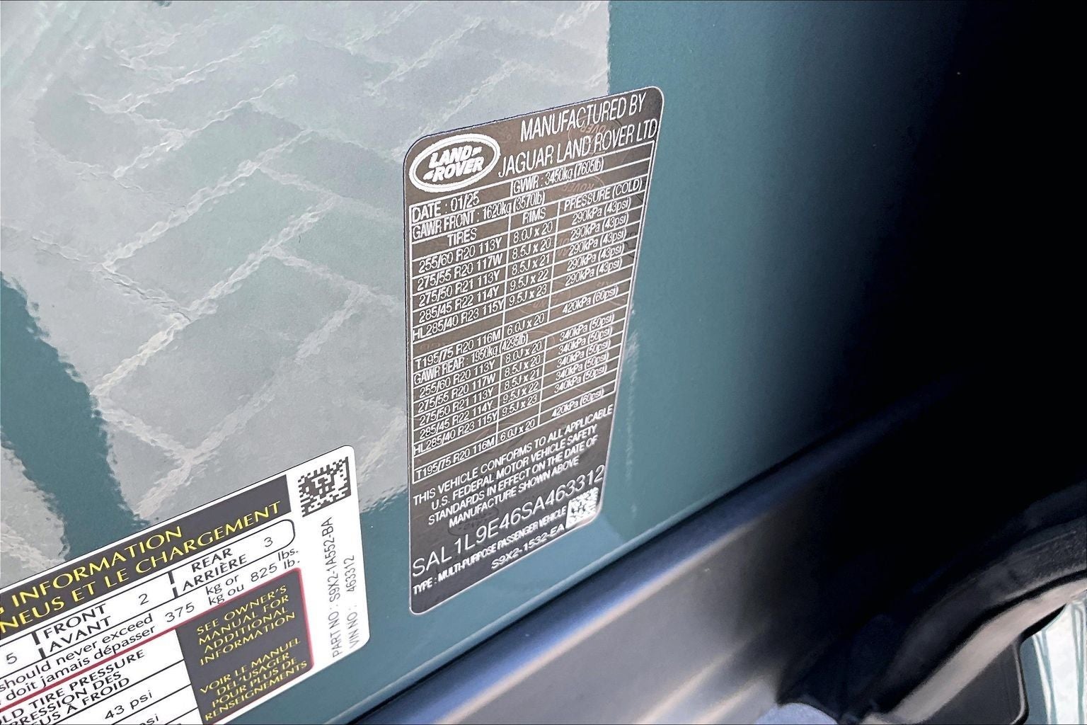 2025 Land Rover Range Rover Sport Plug-in Hybrid Dynamic SE