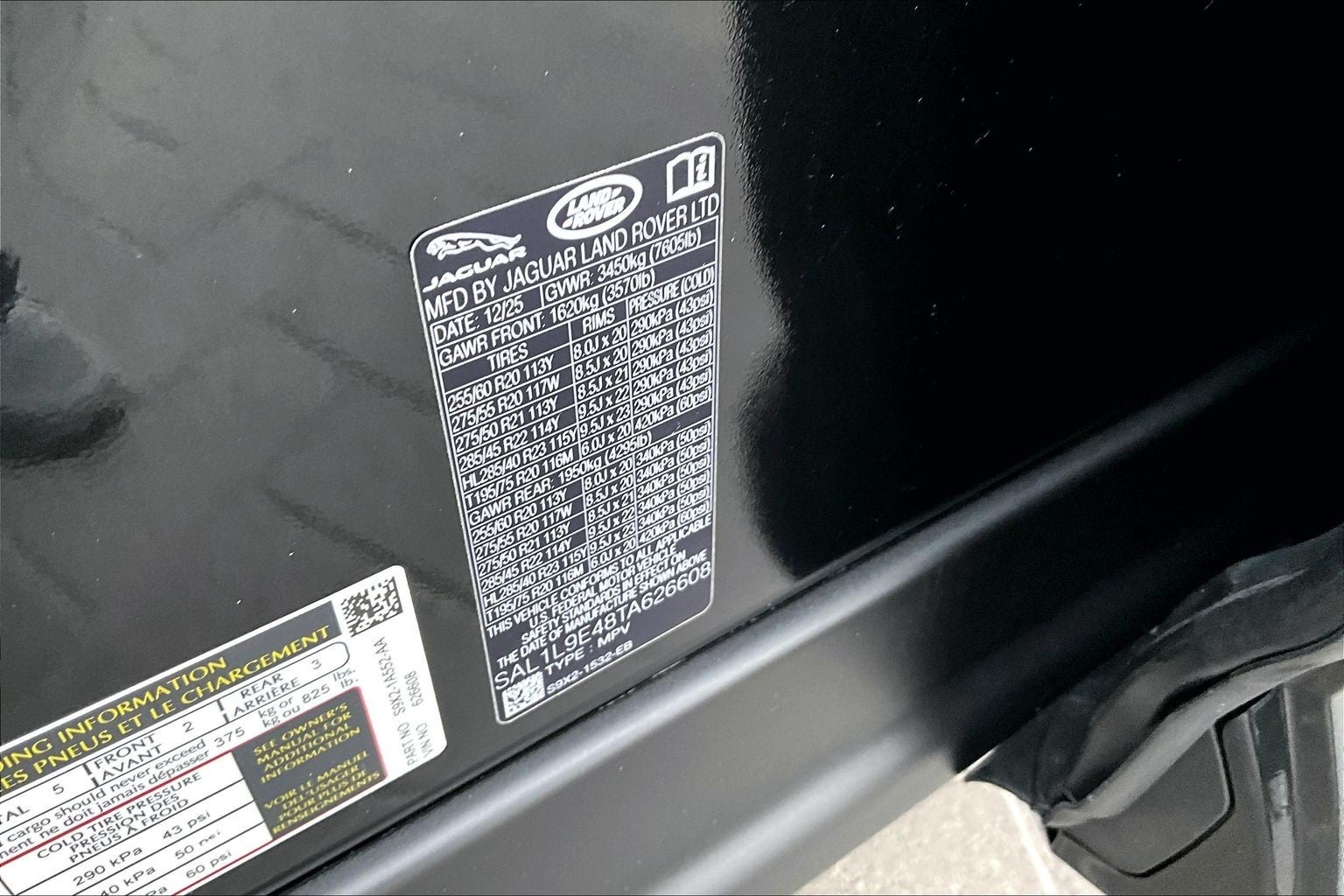 2026 Land Rover Range Rover Sport Plug-in Hybrid Dynamic SE