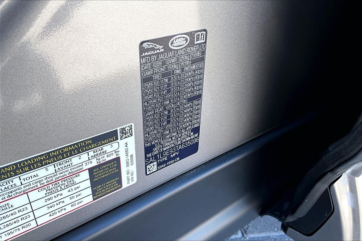 2026 Land Rover Range Rover Sport Dynamic SE