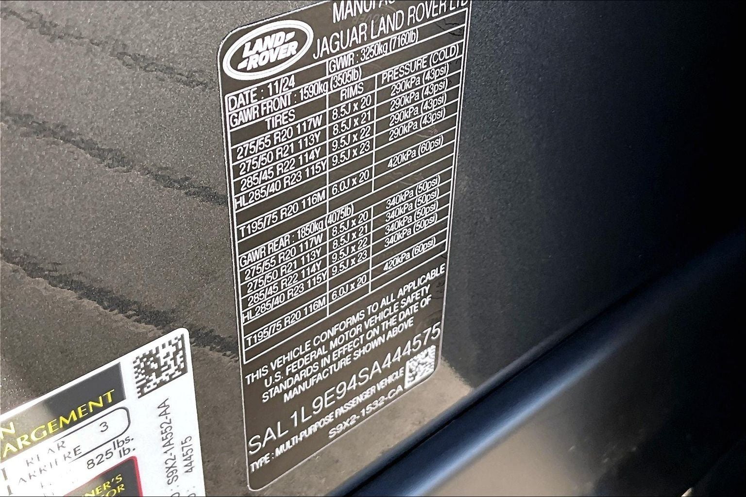 2025 Land Rover Range Rover Sport Dynamic SE