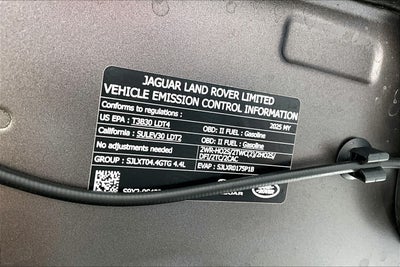 2025 Land Rover Range Rover Sport Dynamic SE