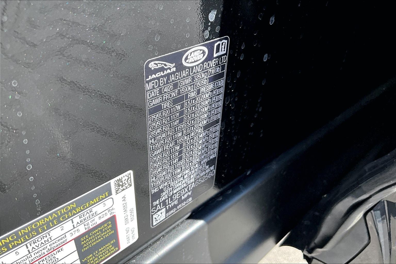2026 Land Rover Range Rover Sport Dynamic SE