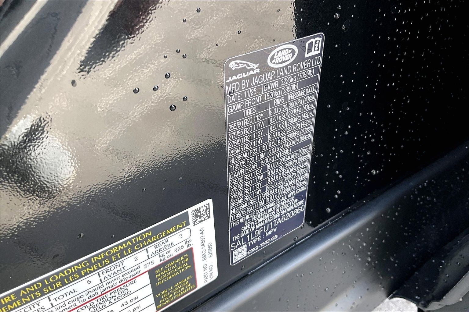 2026 Land Rover Range Rover Sport Dynamic SE