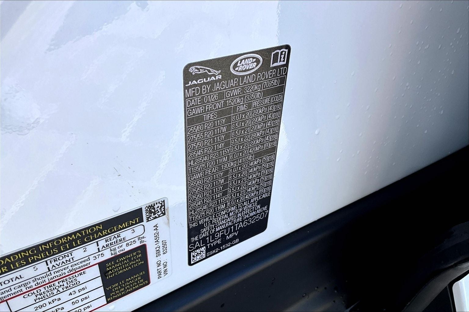 2026 Land Rover Range Rover Sport Dynamic SE