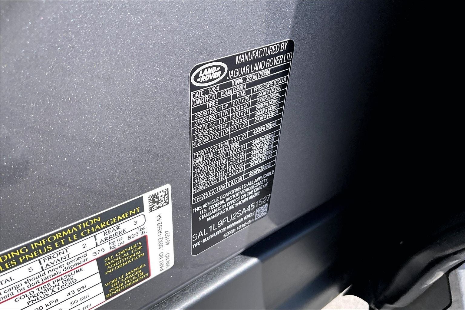 2025 Land Rover Range Rover Sport Dynamic SE