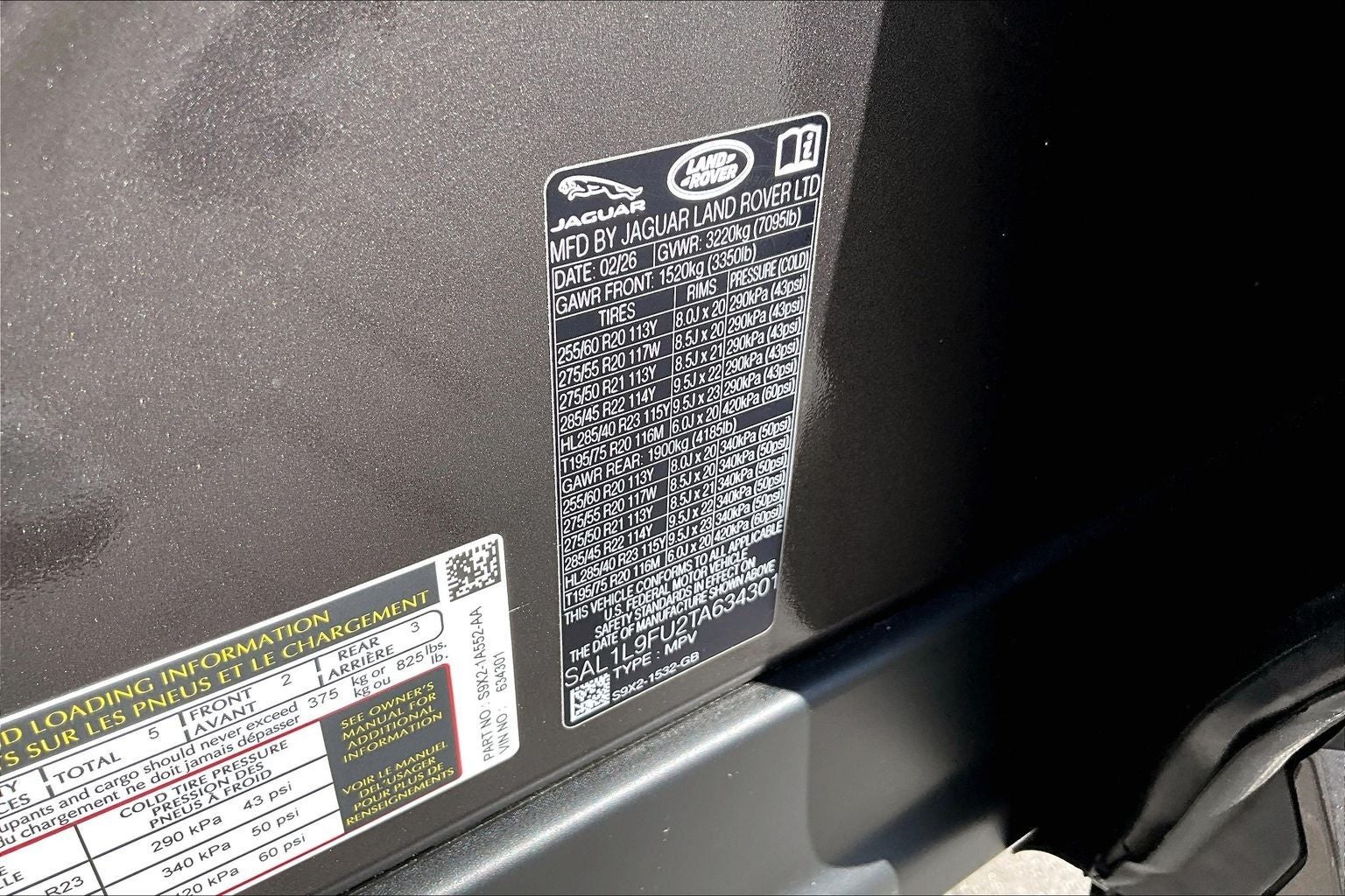 2026 Land Rover Range Rover Sport Dynamic SE
