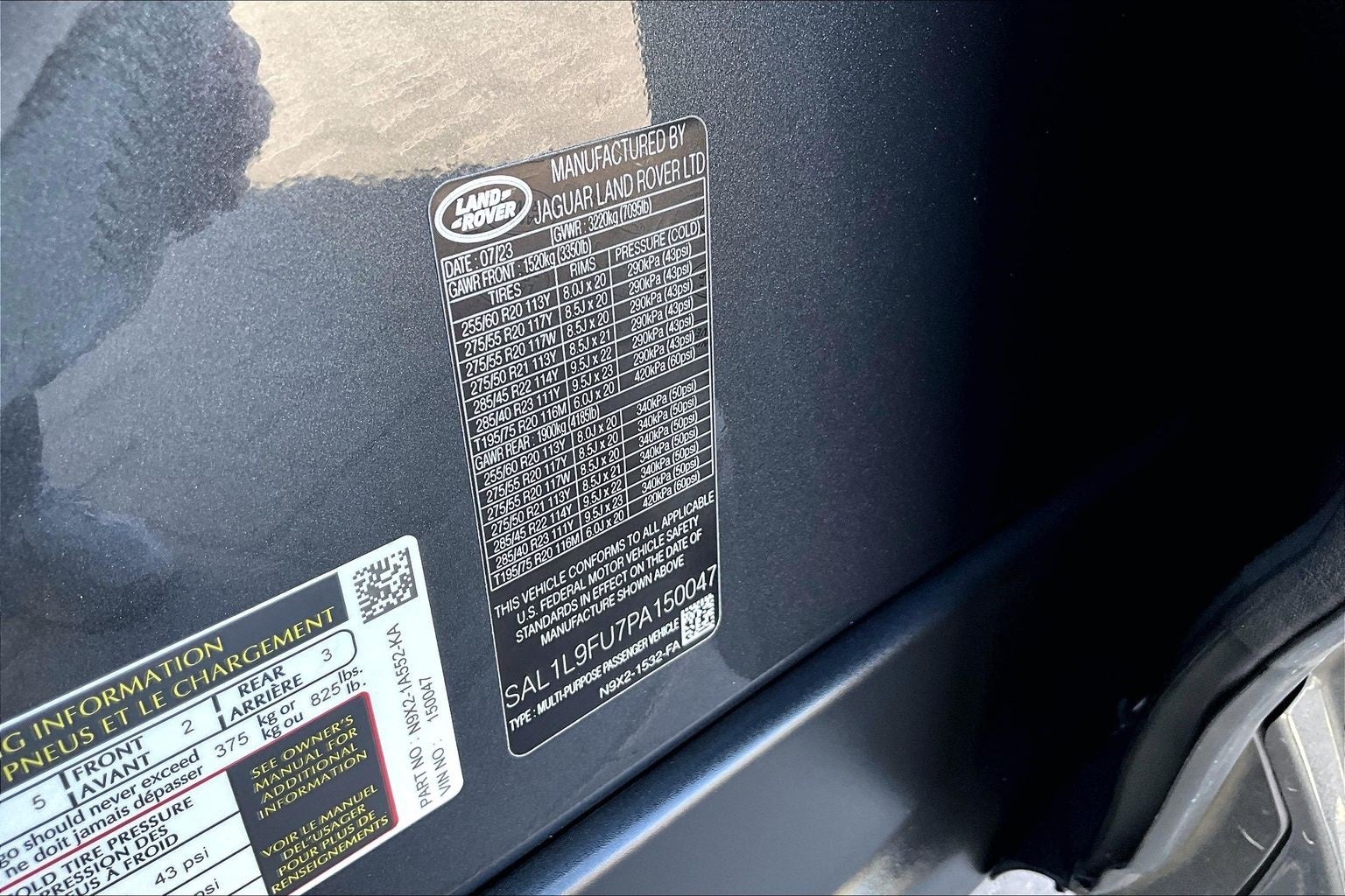 2023 Land Rover Range Rover Sport SE Dynamic