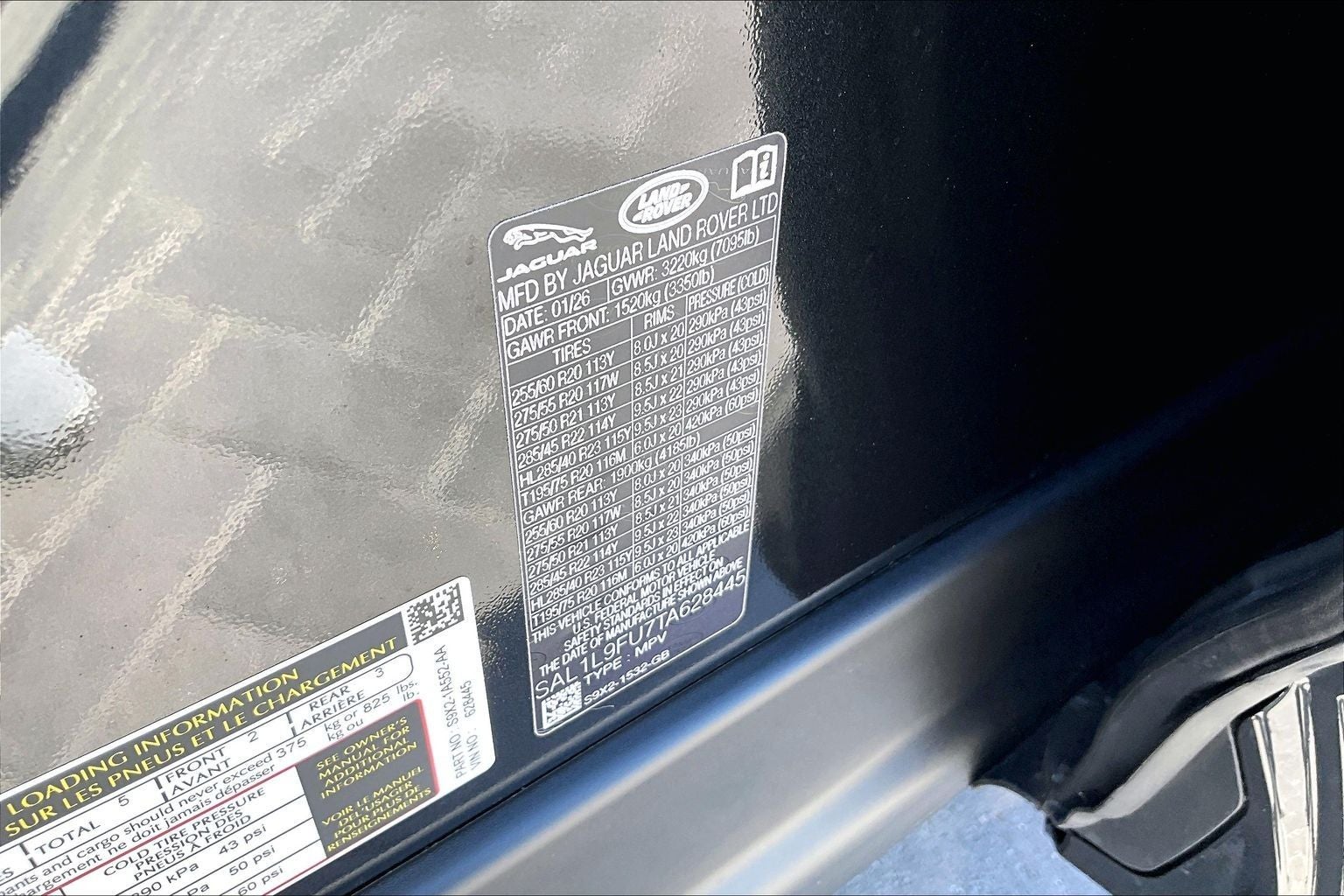 2026 Land Rover Range Rover Sport Dynamic SE