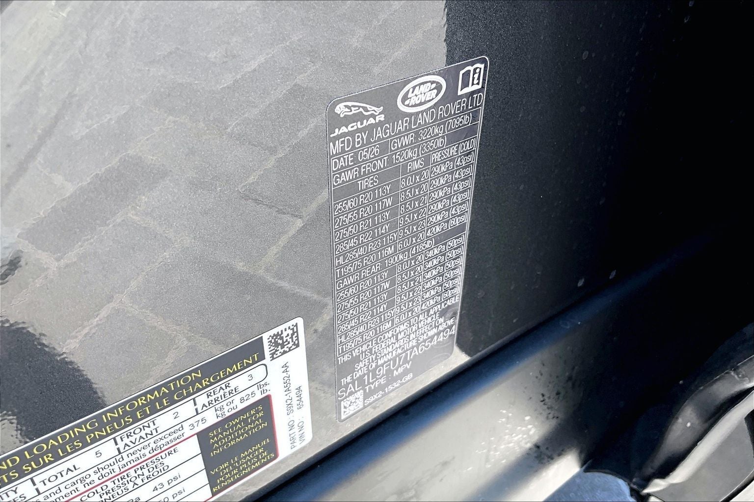 2026 Land Rover Range Rover Sport Dynamic SE