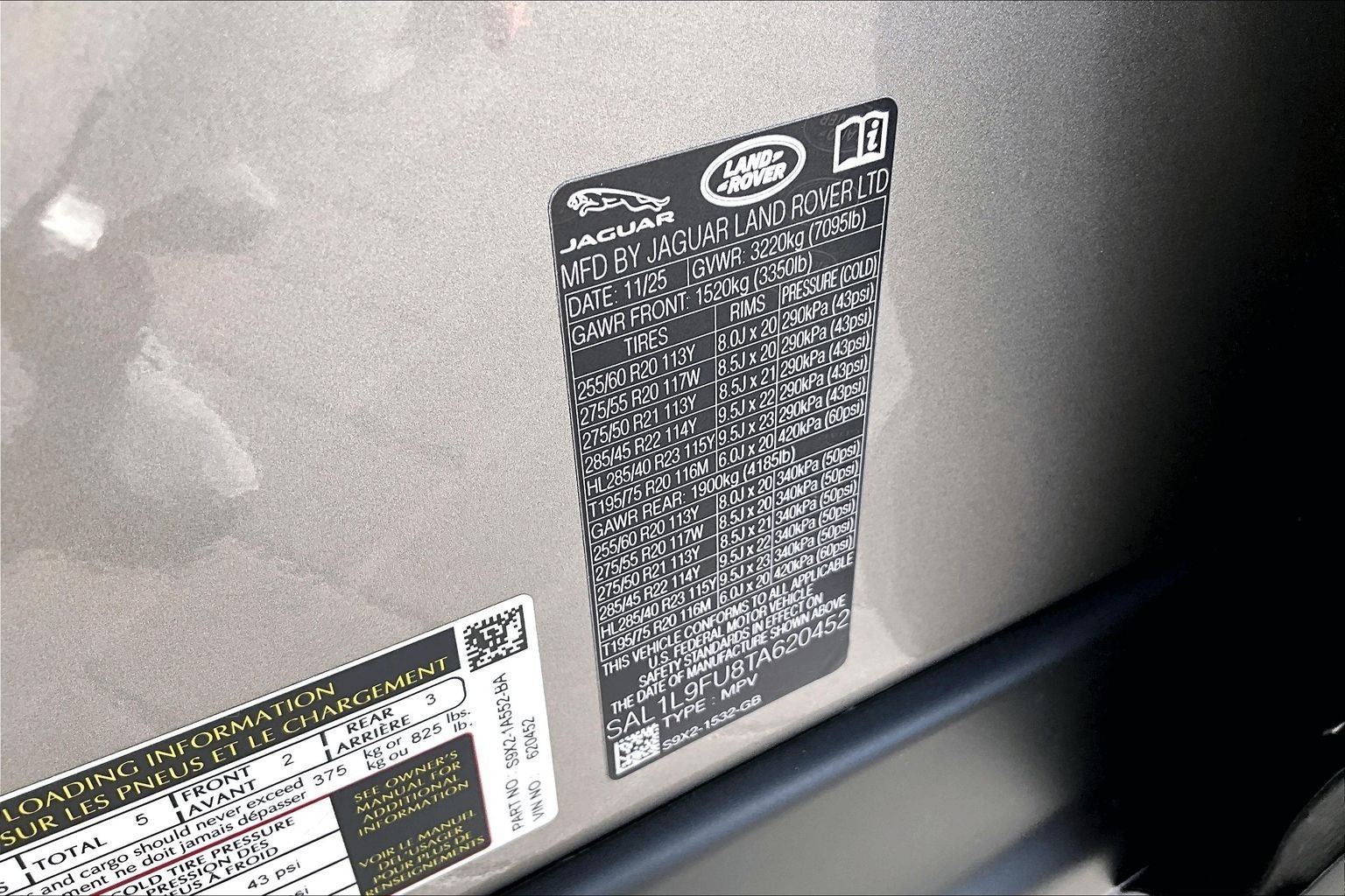 2026 Land Rover Range Rover Sport Dynamic SE