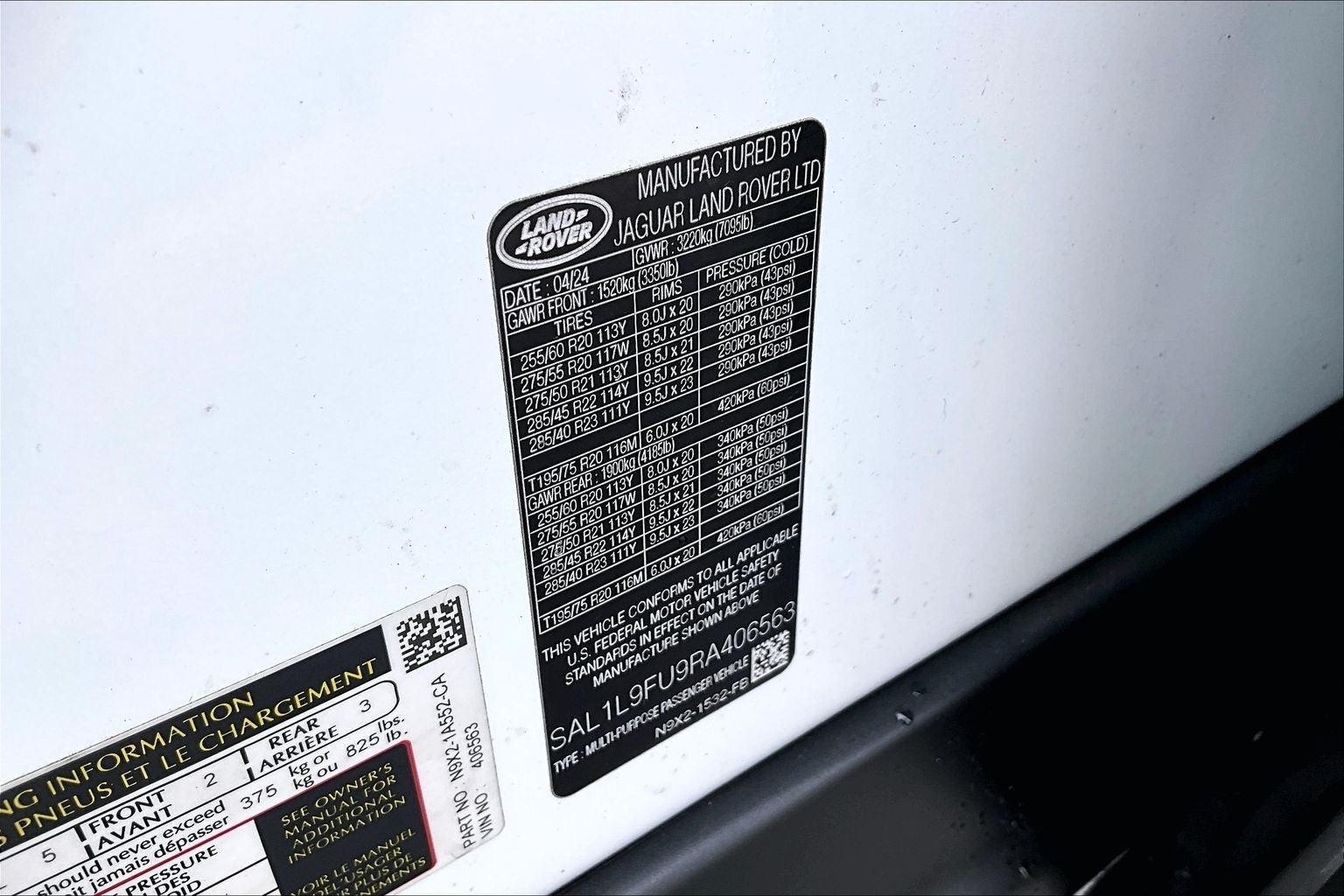 2024 Land Rover Range Rover Sport Dynamic SE