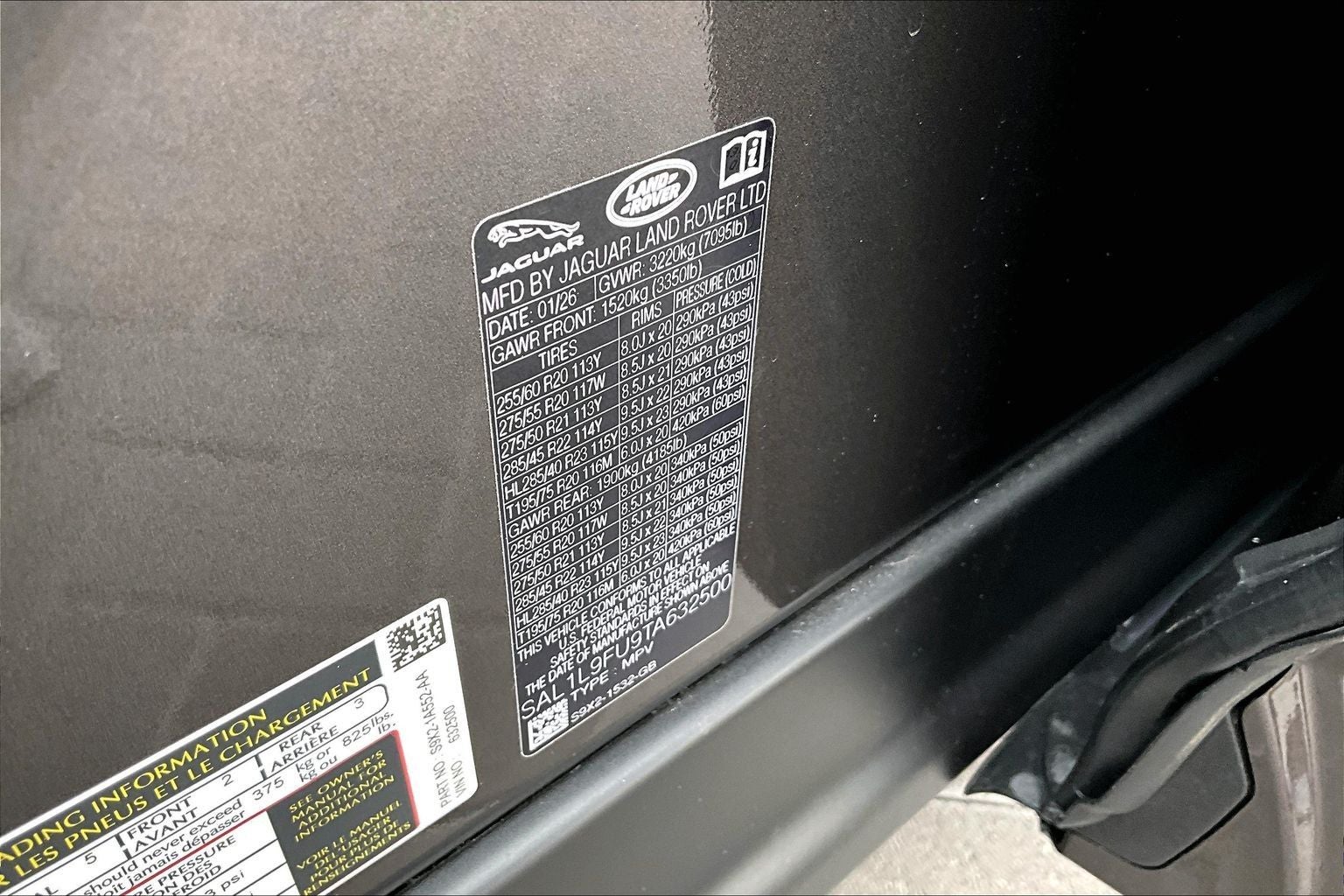2026 Land Rover Range Rover Sport Dynamic SE