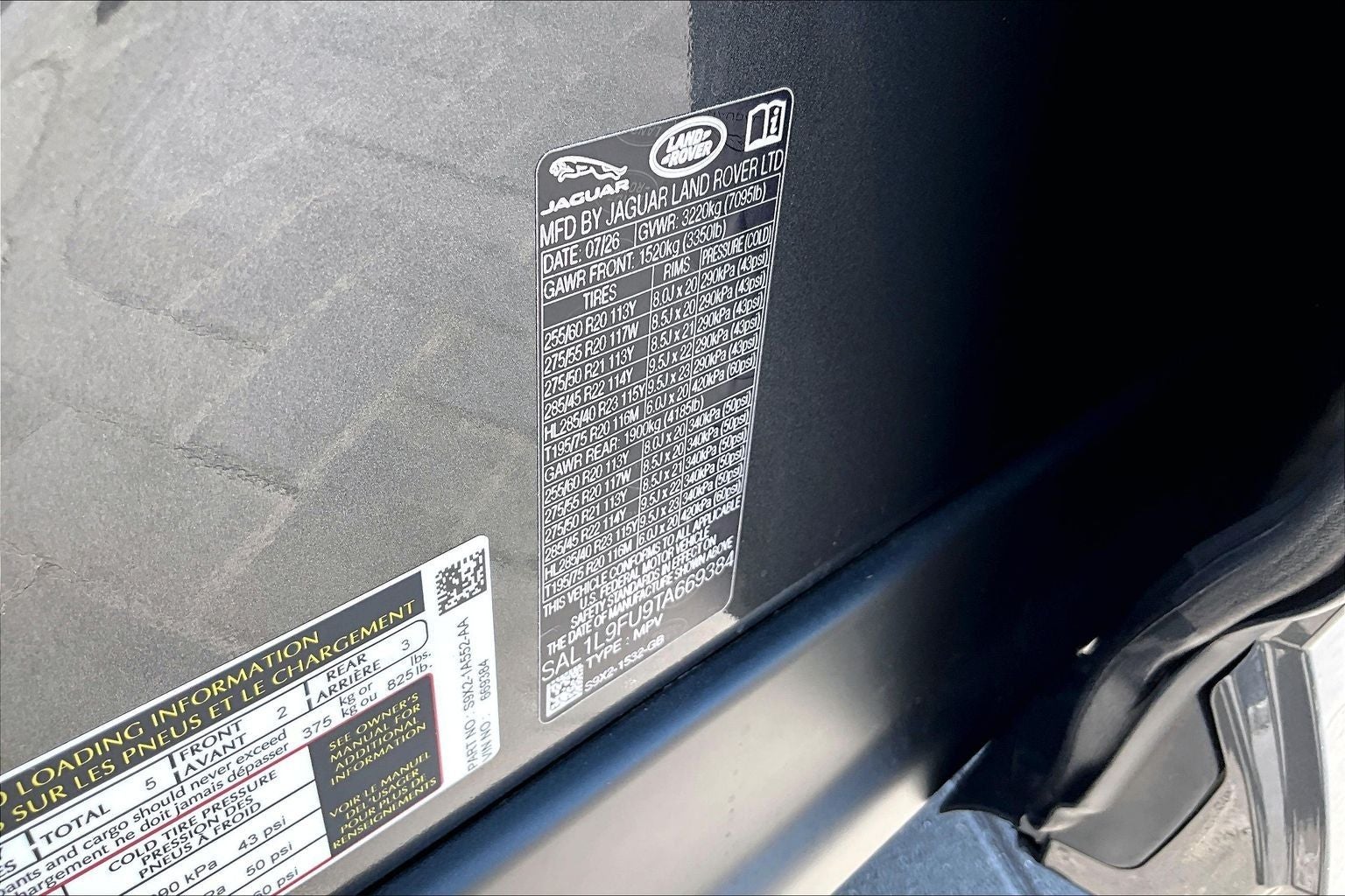 2026 Land Rover Range Rover Sport Dynamic SE