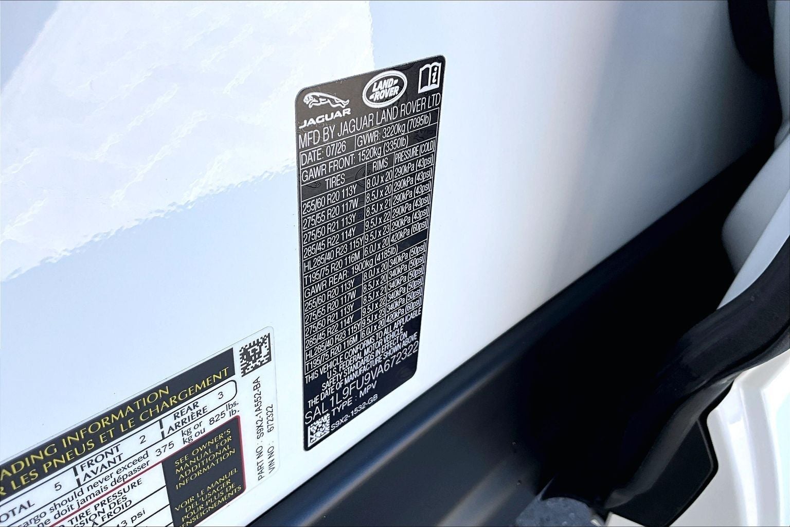 2027 Land Rover Range Rover Sport Dynamic SE