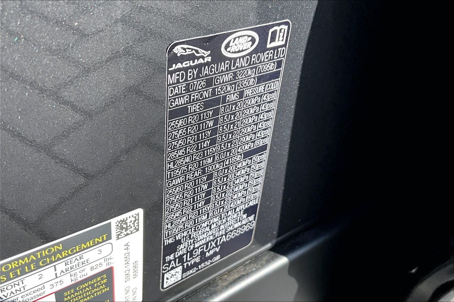 2026 Land Rover Range Rover Sport Dynamic SE