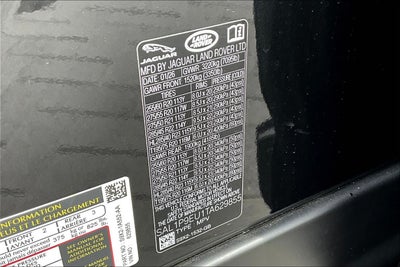 2026 Land Rover Range Rover Sport SE