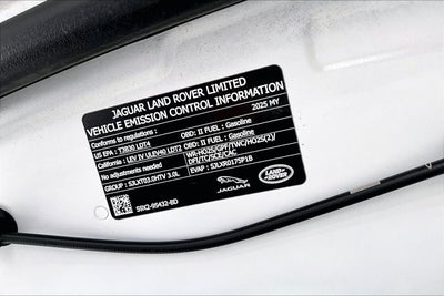 2025 Land Rover Range Rover Sport SE