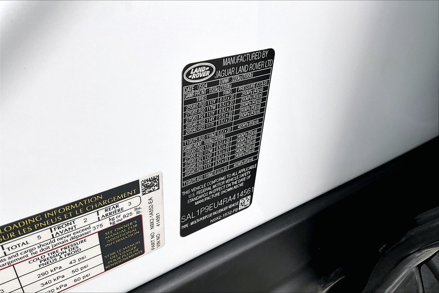 2024 Land Rover Range Rover Sport SE