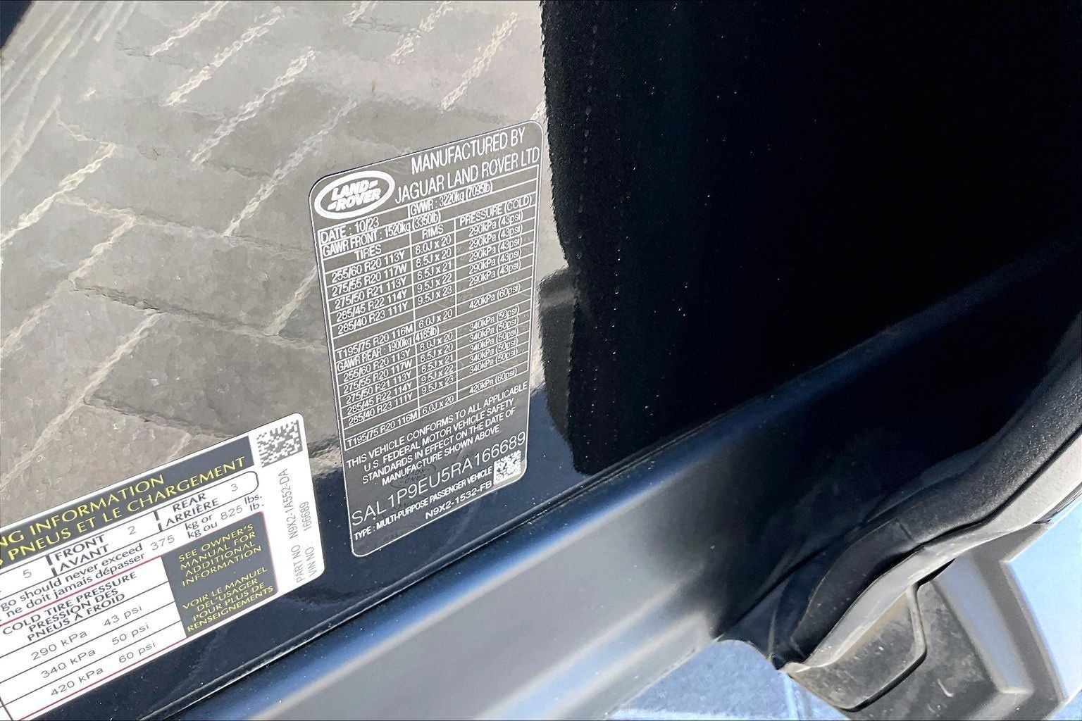 2024 Land Rover Range Rover Sport SE