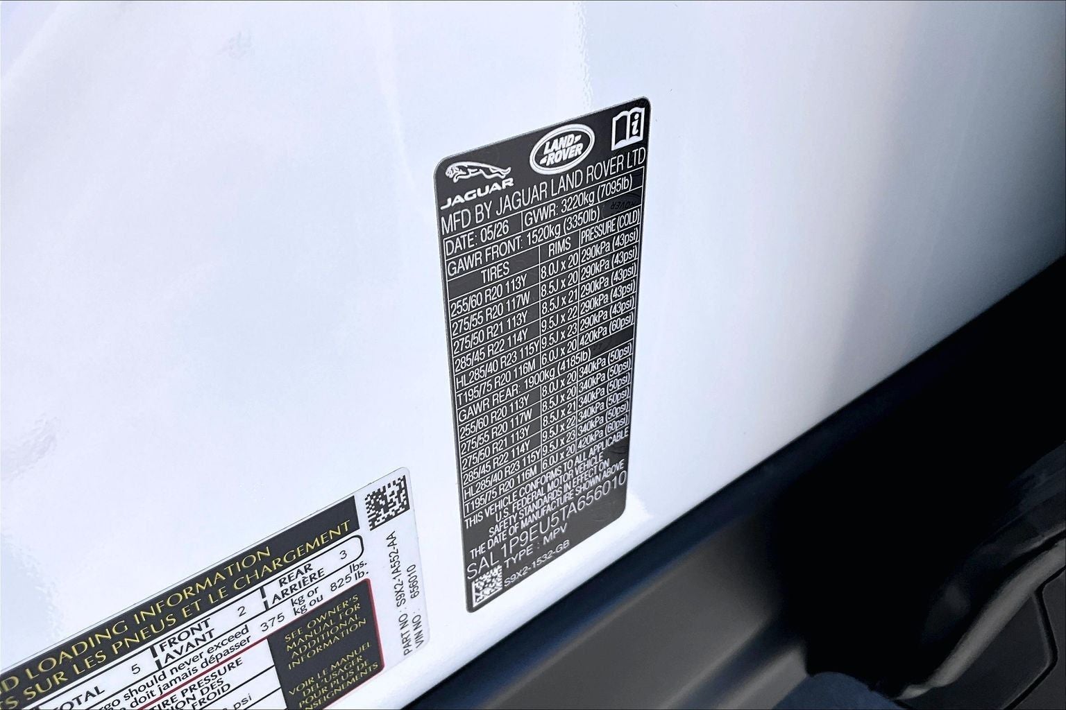 2026 Land Rover Range Rover Sport SE