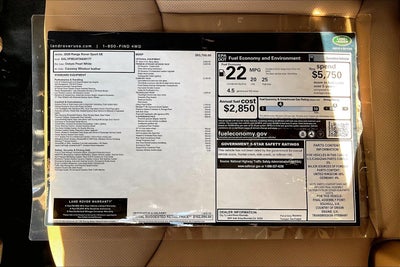 2026 Land Rover Range Rover Sport SE