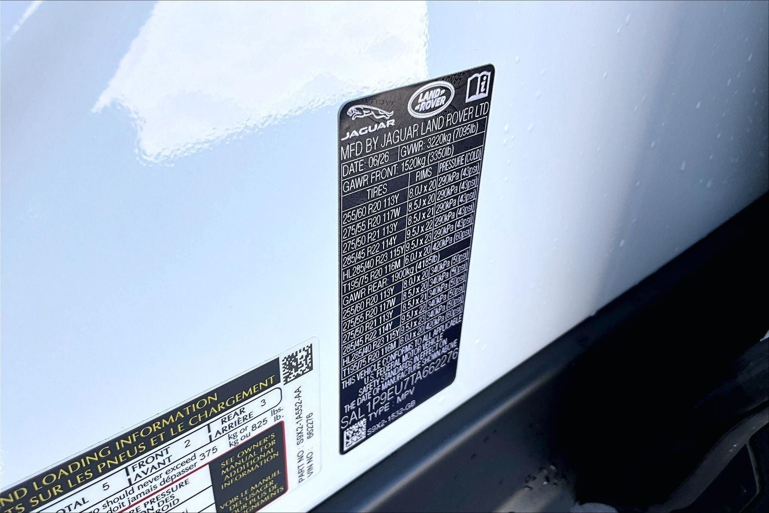 2026 Land Rover Range Rover Sport SE