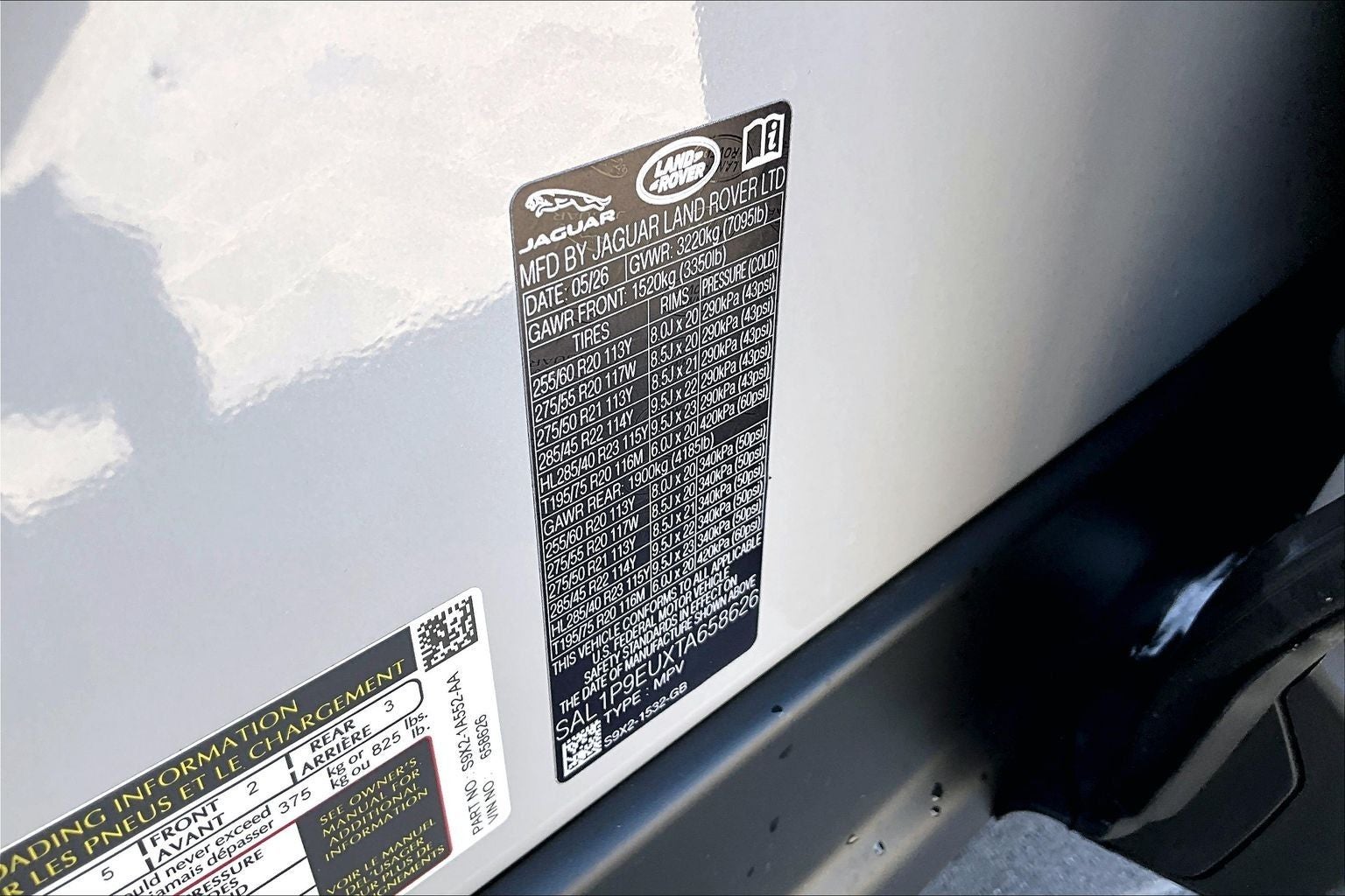 2026 Land Rover Range Rover Sport SE