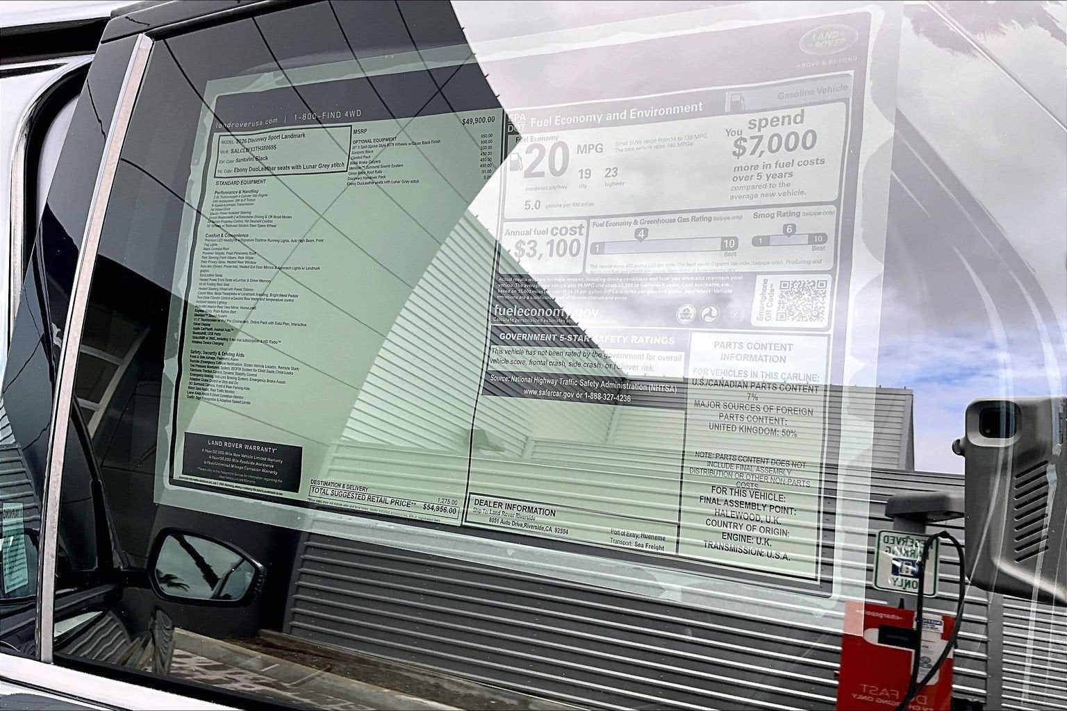 2026 Land Rover Discovery Sport Landmark