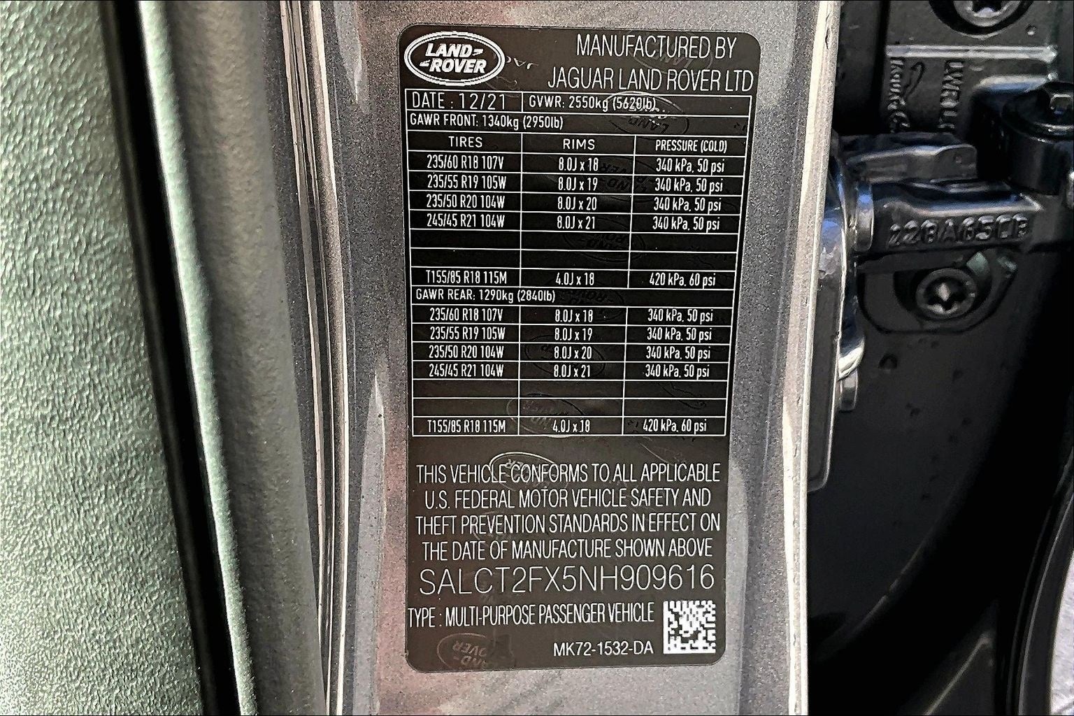 2022 Land Rover Discovery Sport S R-Dynamic