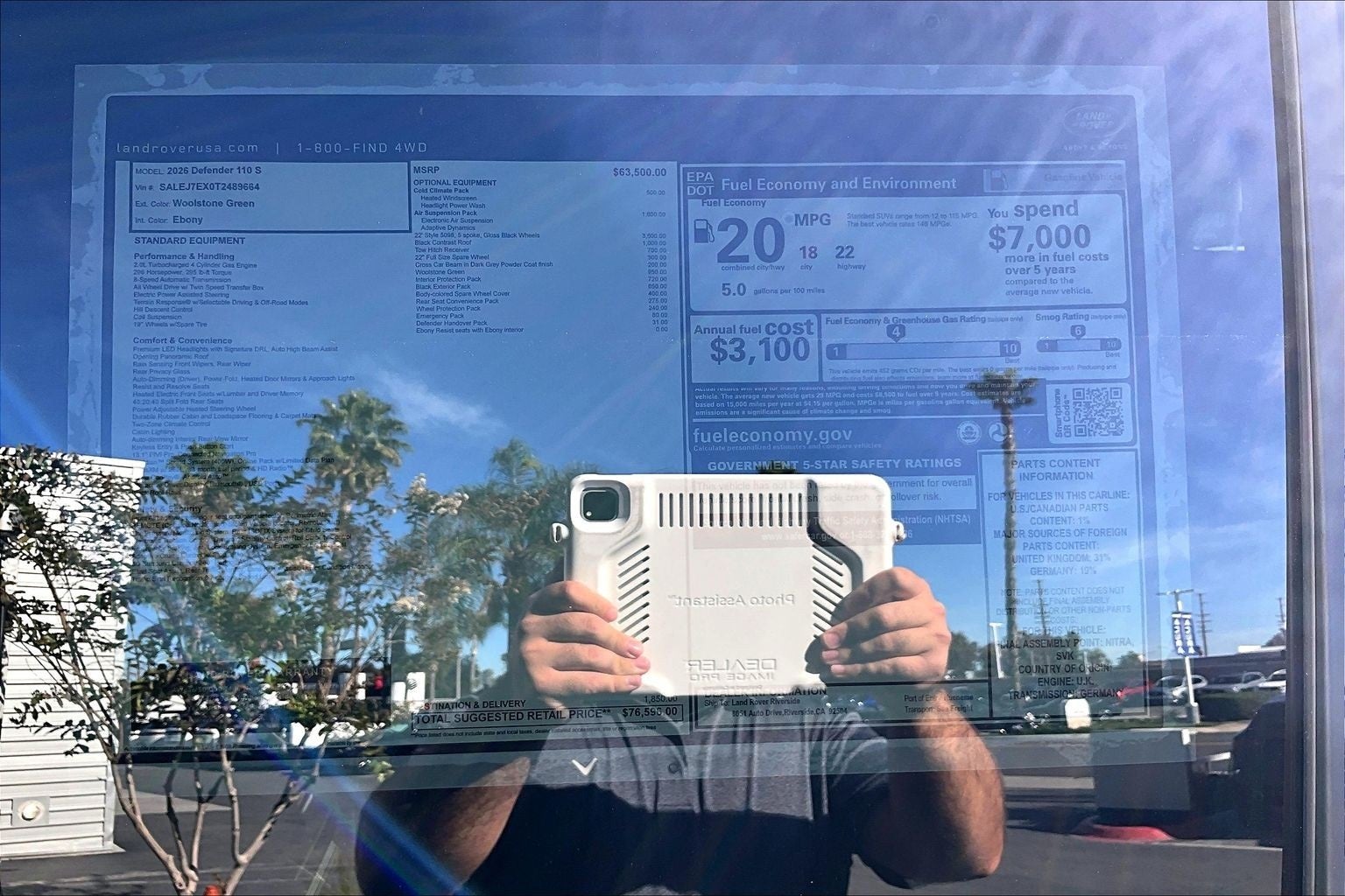 2026 Land Rover Defender 110 S