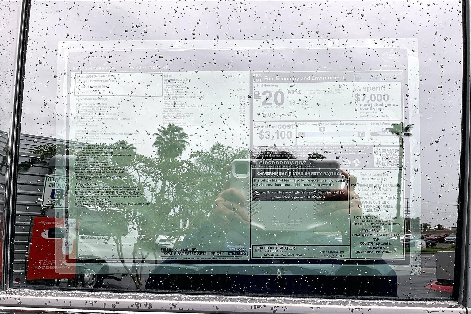 2026 Land Rover Defender 110 S