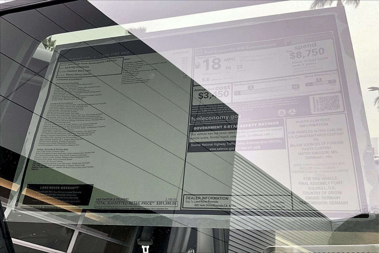 2026 Land Rover Range Rover Autobiography LWB