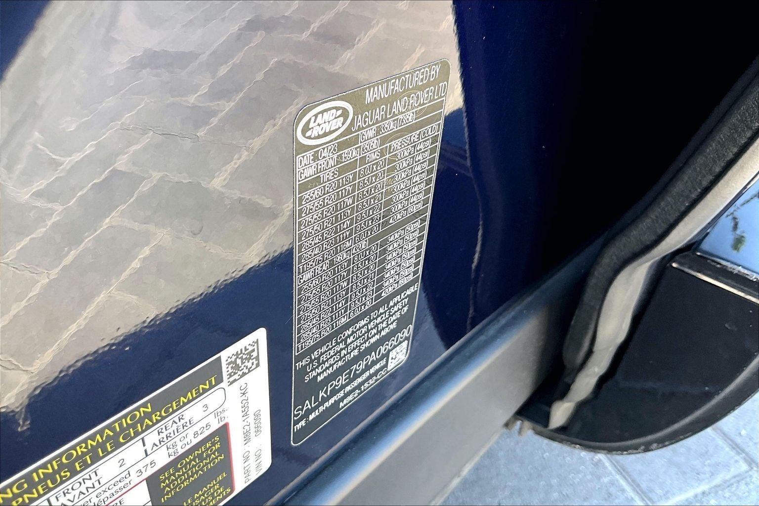 2023 Land Rover Range Rover SE