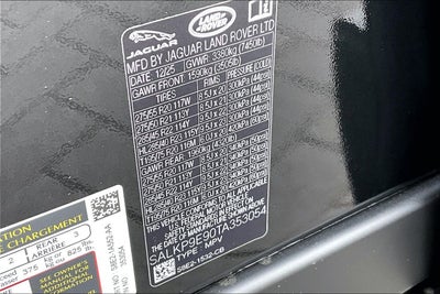 2026 Land Rover Range Rover SE