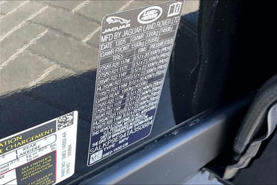 2026 Land Rover Range Rover SE