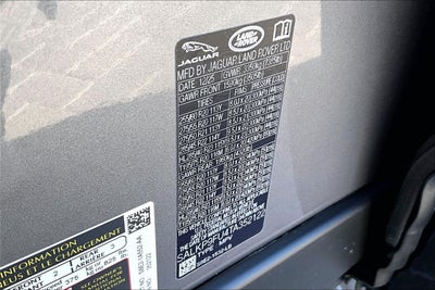 2026 Land Rover Range Rover SE