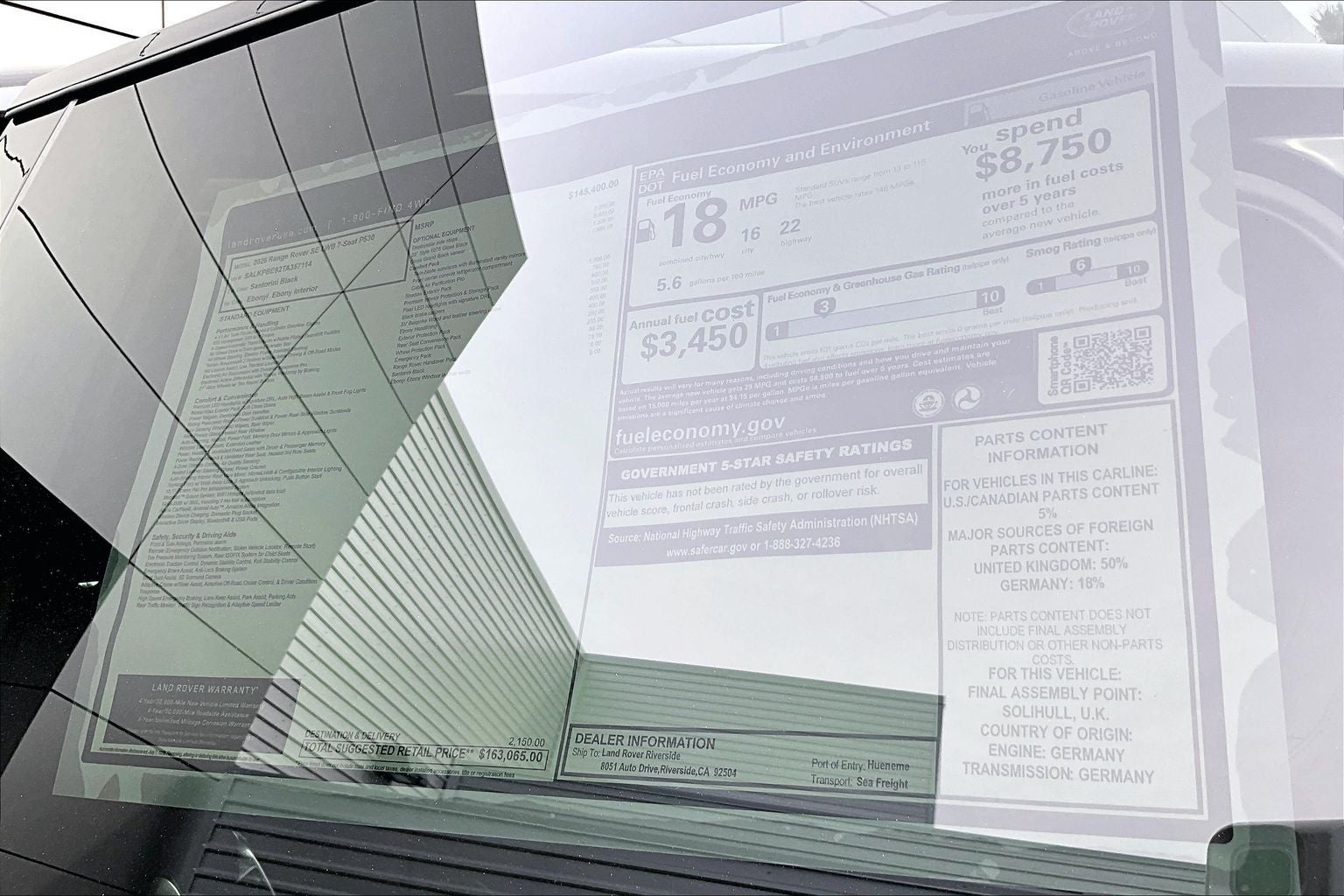 2026 Land Rover Range Rover SE LWB