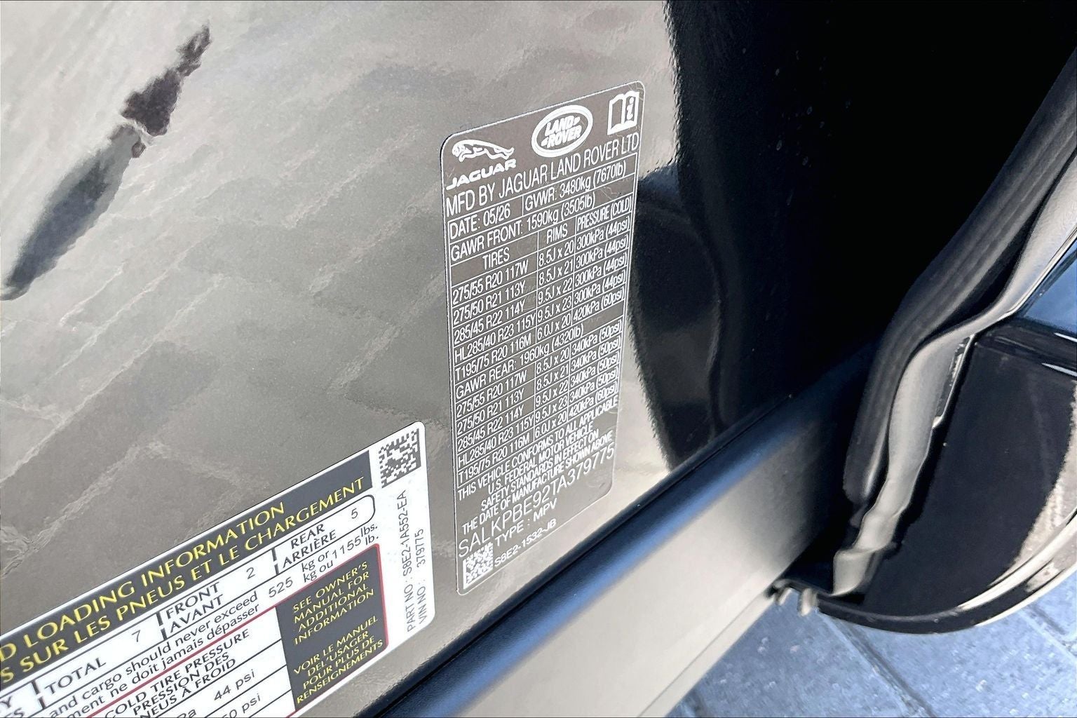 2026 Land Rover Range Rover SE LWB