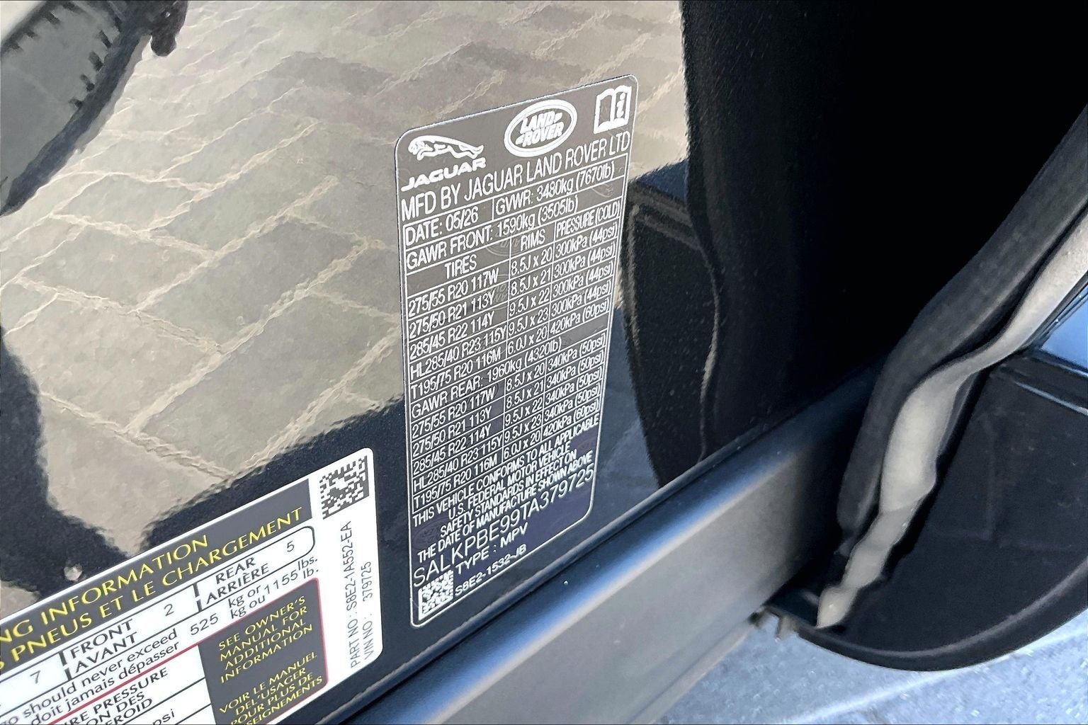 2026 Land Rover Range Rover SE LWB