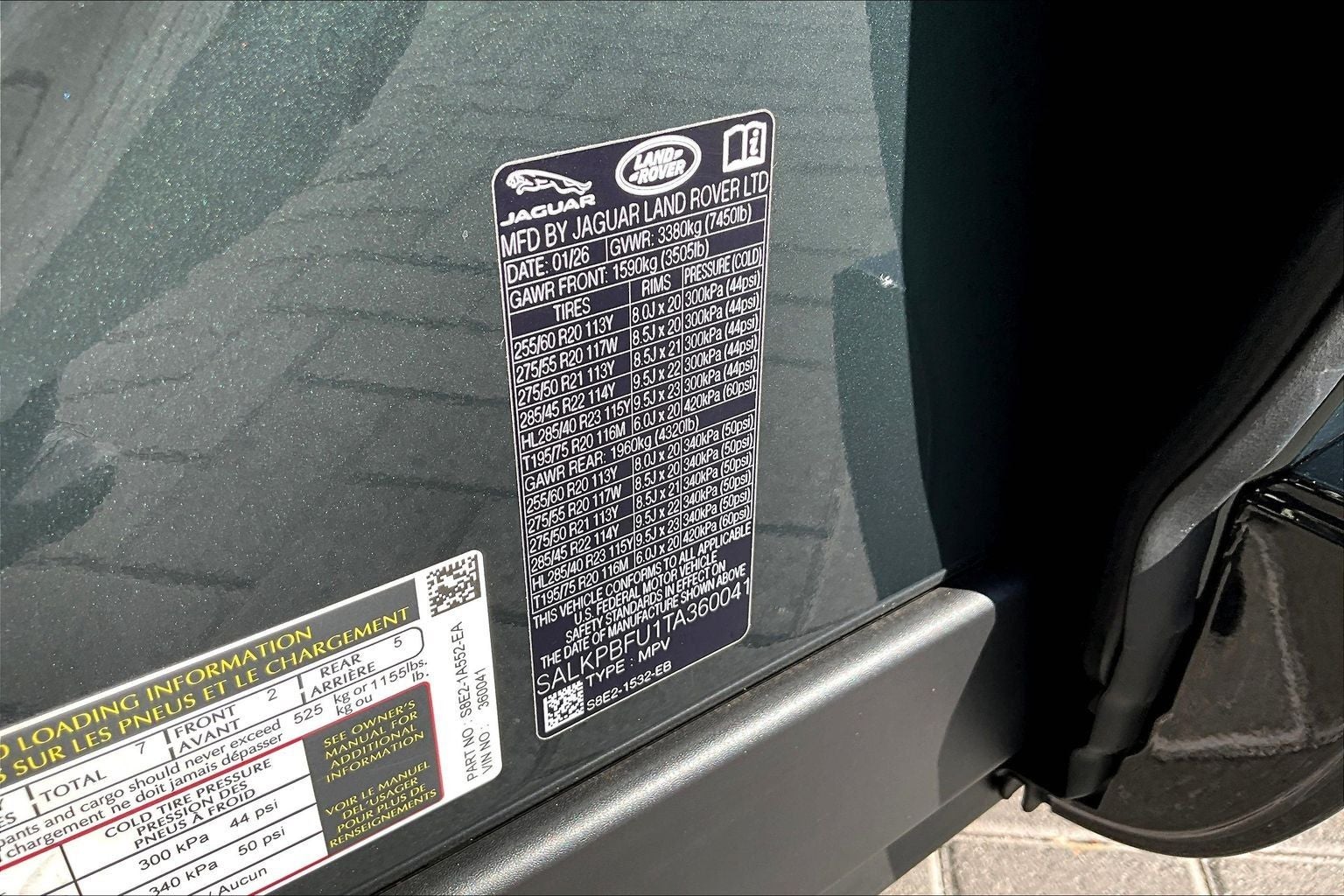 2026 Land Rover Range Rover SE LWB