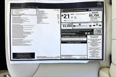 2025 Land Rover Range Rover SE LWB
