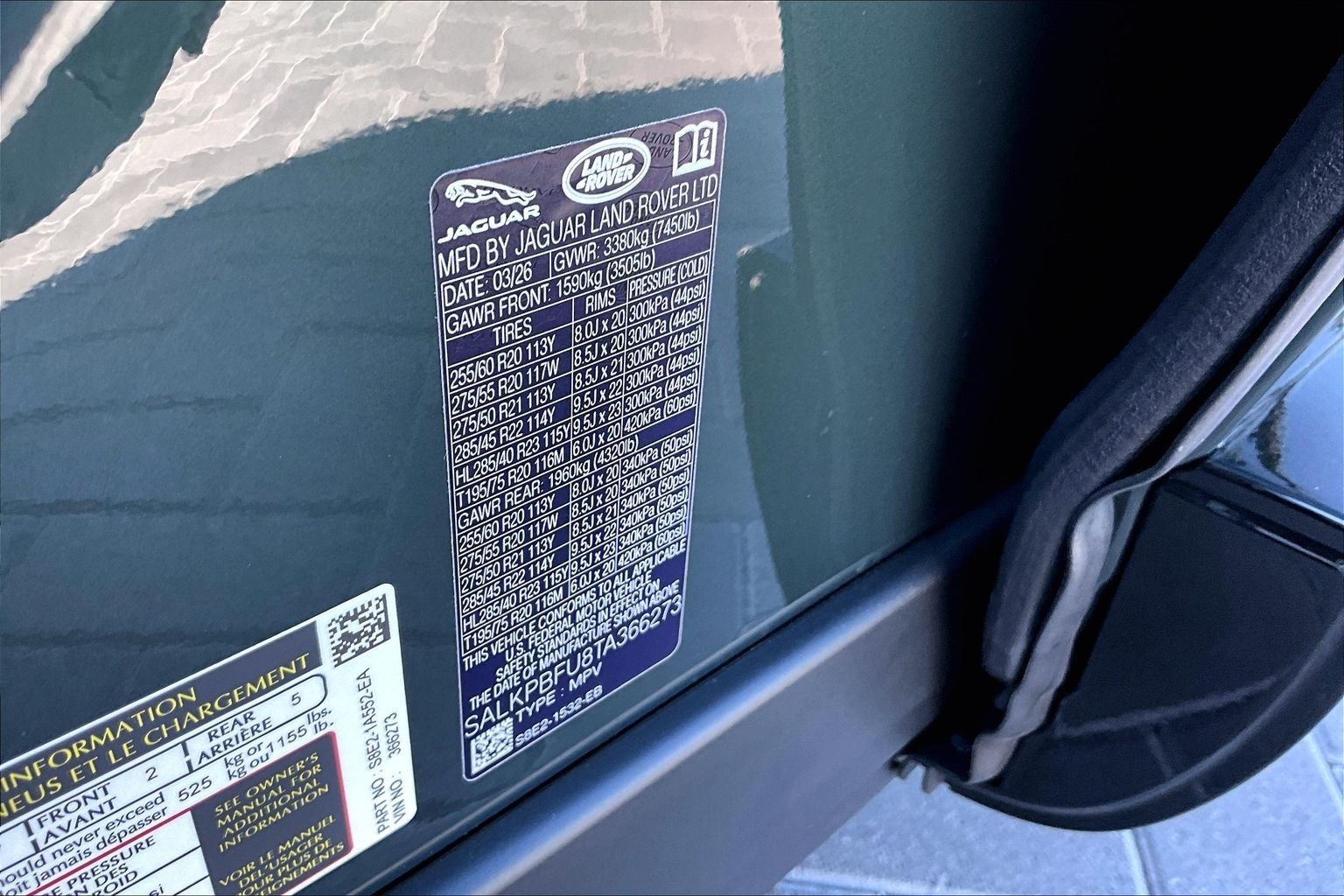 2026 Land Rover Range Rover SE LWB