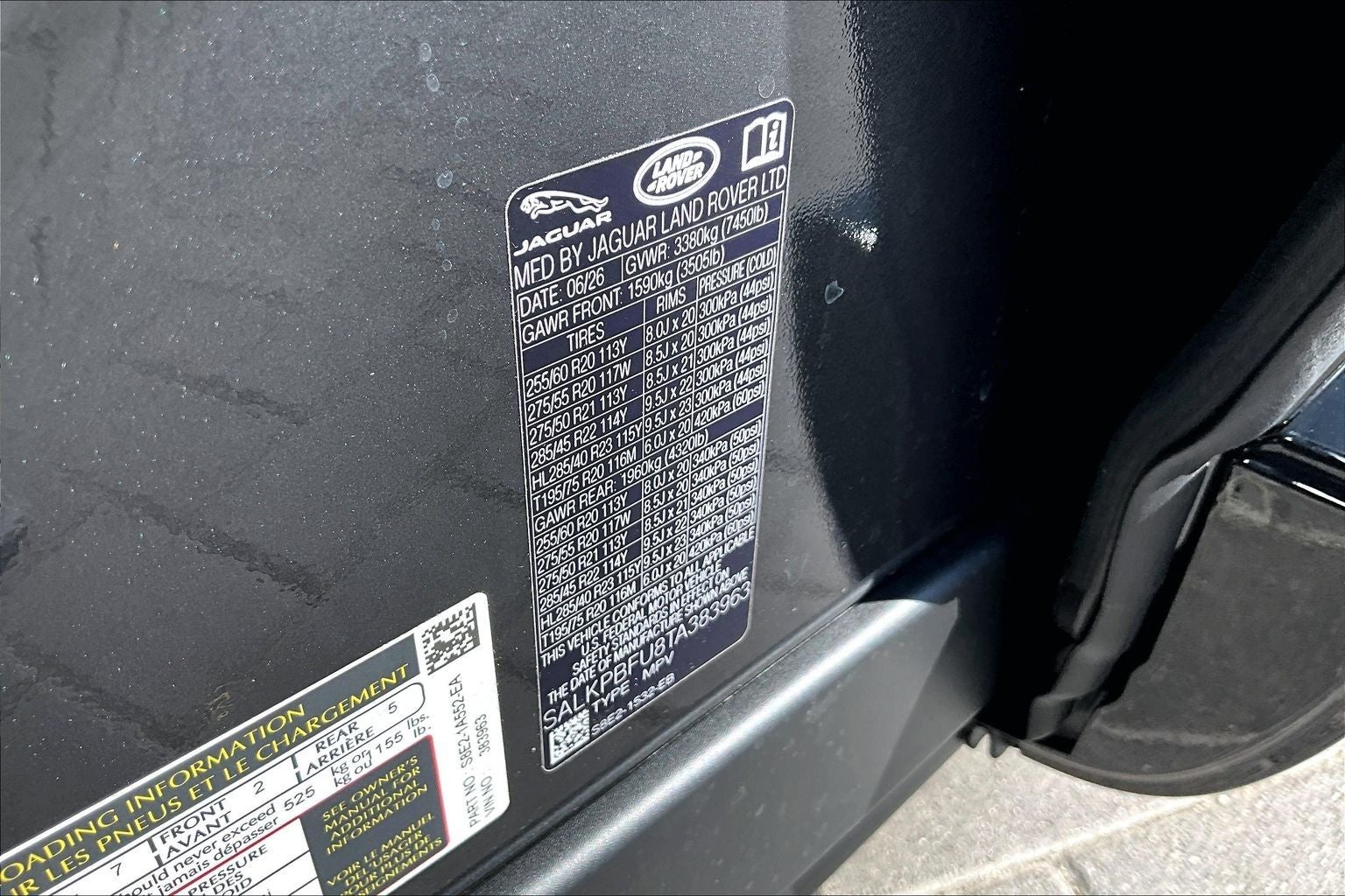 2026 Land Rover Range Rover SE LWB