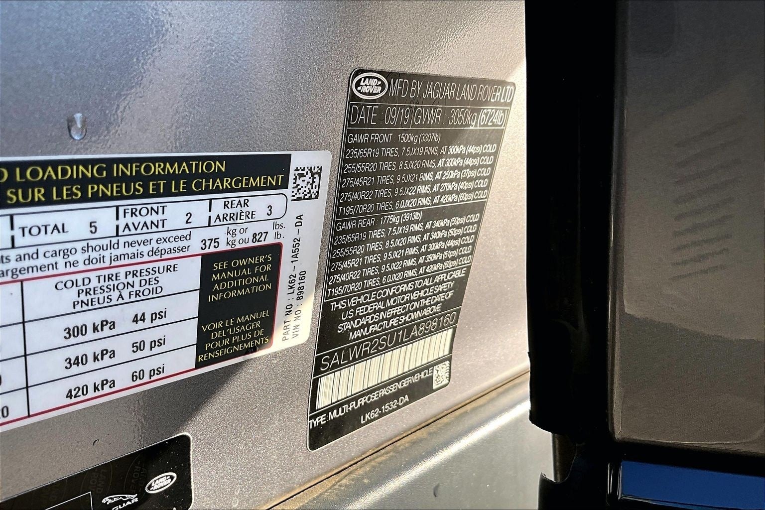 2020 Land Rover Range Rover Sport HSE