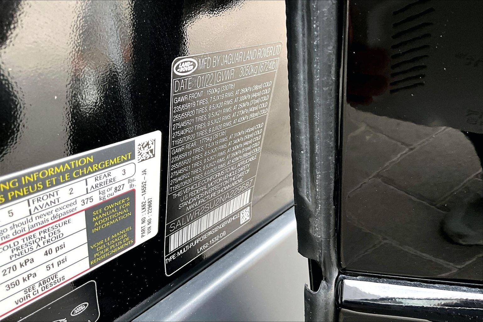 2022 Land Rover Range Rover Sport HSE Silver Edition