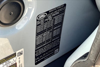 2026 Land Rover Range Rover Velar Dynamic SE