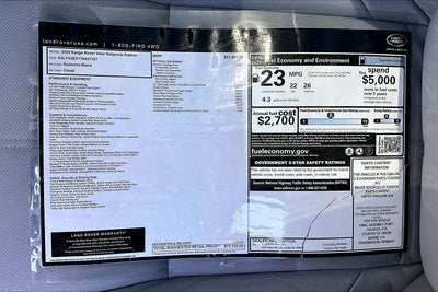 2026 Land Rover Range Rover Velar P250 Base